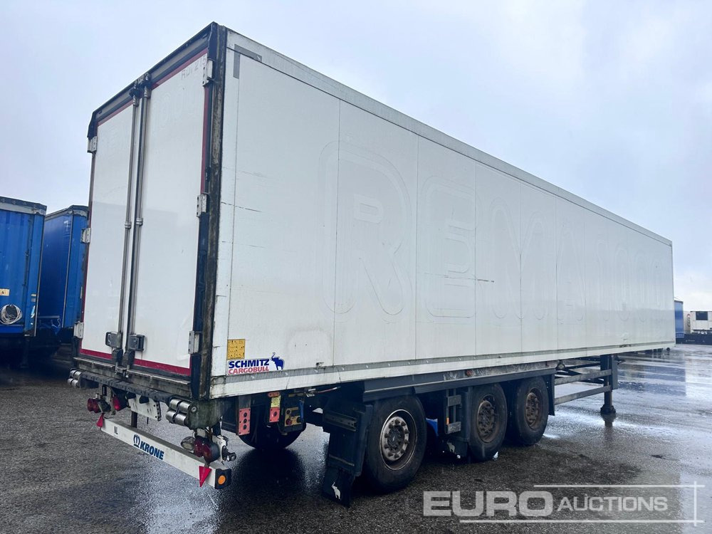 2014 Schmitz Box Trailer, 3 Axle, Steer Axle (Danish Reg. Docs) - Semi-remorque fourgon: photos 4 2014 Schmitz Box Trailer, 3 Axle, Steer Axle (Danish Reg. Docs) - Semi-remorque fourgon: photos 4
