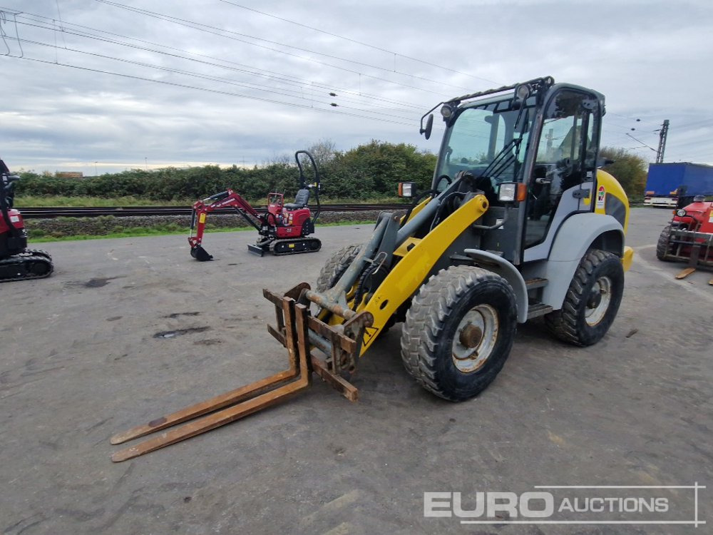 2014 Wacker Neuson 349 Wheeled Loader, Forks, AC - Chargeuse sur pneus: photos 1 2014 Wacker Neuson 349 Wheeled Loader, Forks, AC - Chargeuse sur pneus: photos 1