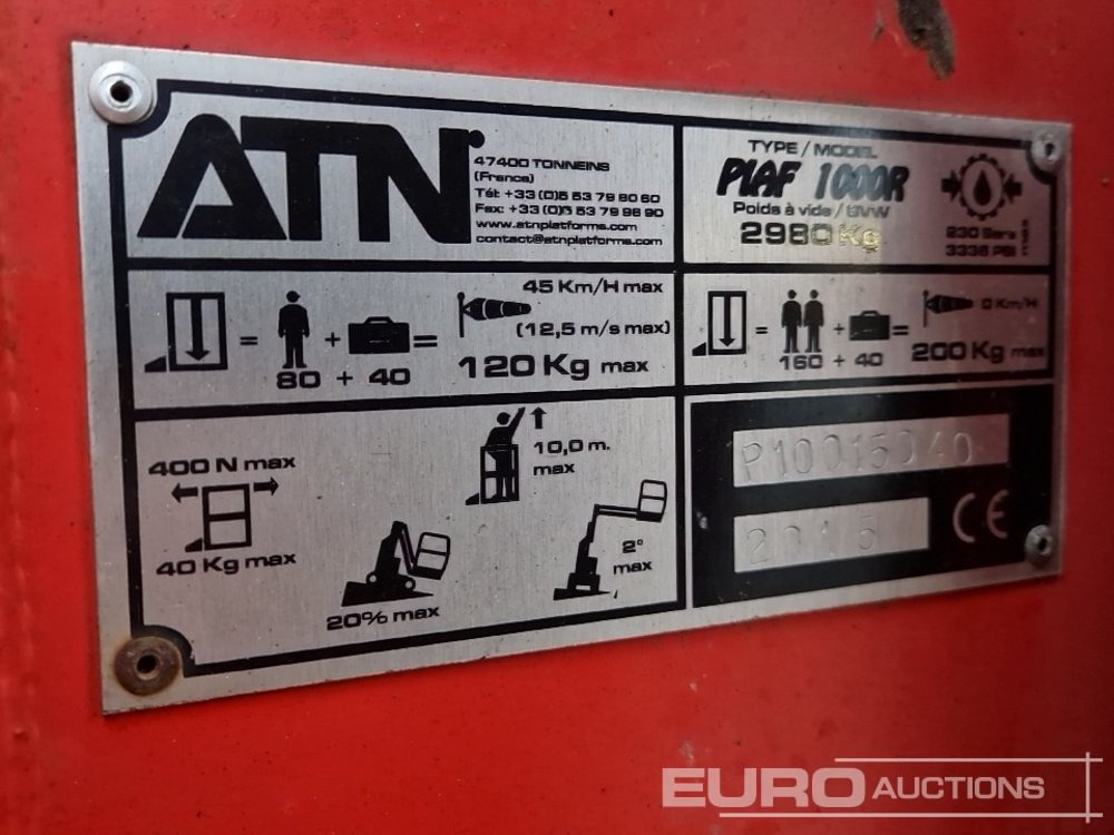 Nacelle 2015 ATN PIAF 1000R: photos 24