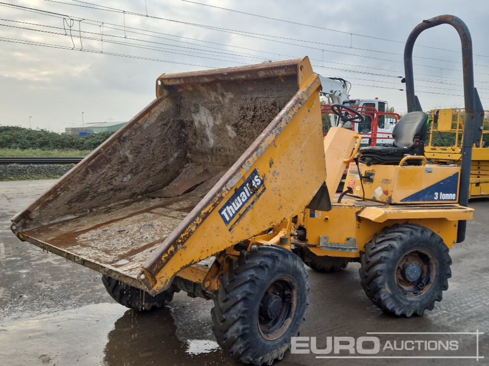 2015 Thwaites 3 Ton Dumper, Rolll Bar - Mini tombereau: photos 2 2015 Thwaites 3 Ton Dumper, Rolll Bar - Mini tombereau: photos 2