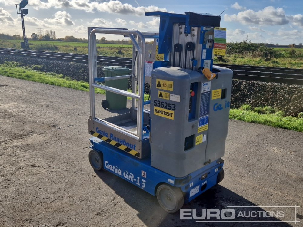 2017 Genie GR-15 - Nacelle à mât vertical: photos 3 2017 Genie GR-15 - Nacelle à mât vertical: photos 3