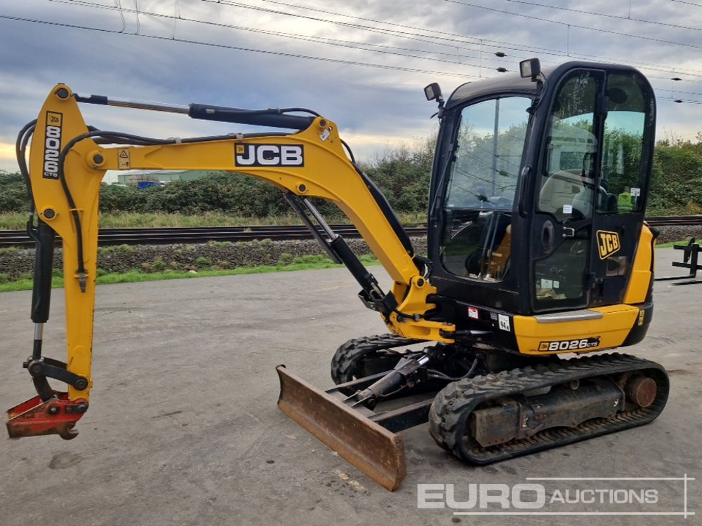 2018 JCB 8026 CTS - Mini pelle: photos 1 2018 JCB 8026 CTS - Mini pelle: photos 1