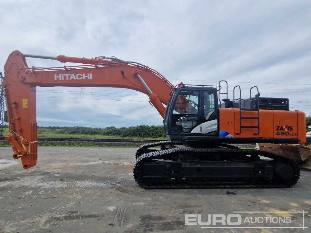 2020 Hitachi ZX490LCH-5A - Pelle sur chenille: photos 3 2020 Hitachi ZX490LCH-5A - Pelle sur chenille: photos 3