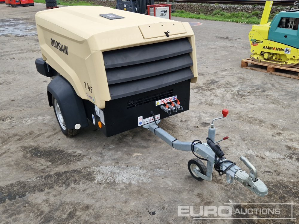 2022 Doosan 7/45 140CFM - Compresseur d'air: photos 4 2022 Doosan 7/45 140CFM - Compresseur d'air: photos 4