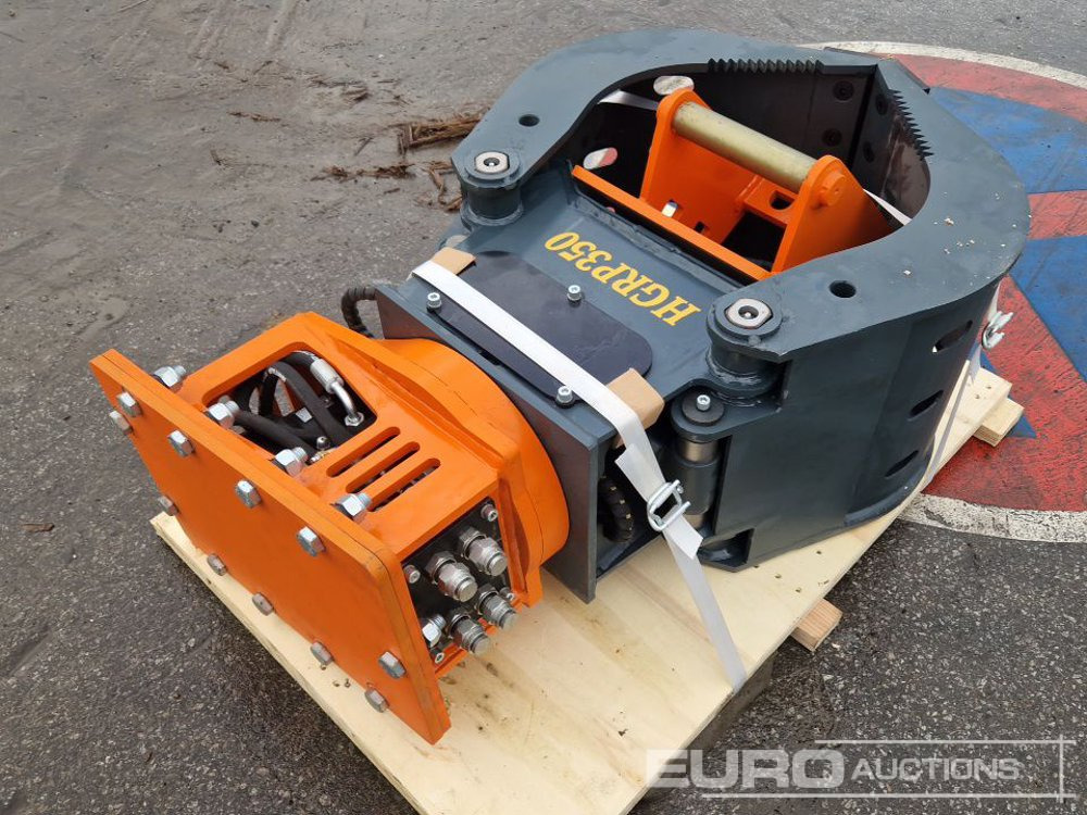 HGRP350 Hydraulic Rotating Grapple, MS01 to suit 2-5 Ton Excavator - Accessoire pour Pelle: photos 3 HGRP350 Hydraulic Rotating Grapple, MS01 to suit 2-5 Ton Excavator - Accessoire pour Pelle: photos 3