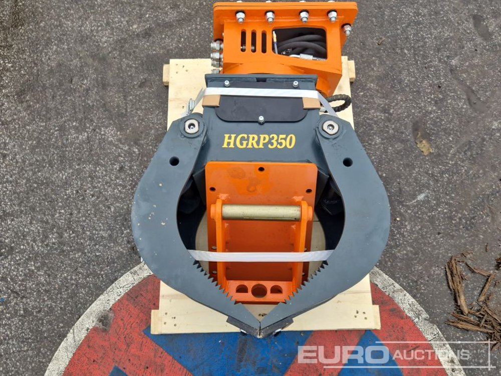HGRP350 Hydraulic Rotating Grapple, MS01 to suit 2-5 Ton Excavator - Accessoire pour Pelle: photos 5 HGRP350 Hydraulic Rotating Grapple, MS01 to suit 2-5 Ton Excavator - Accessoire pour Pelle: photos 5