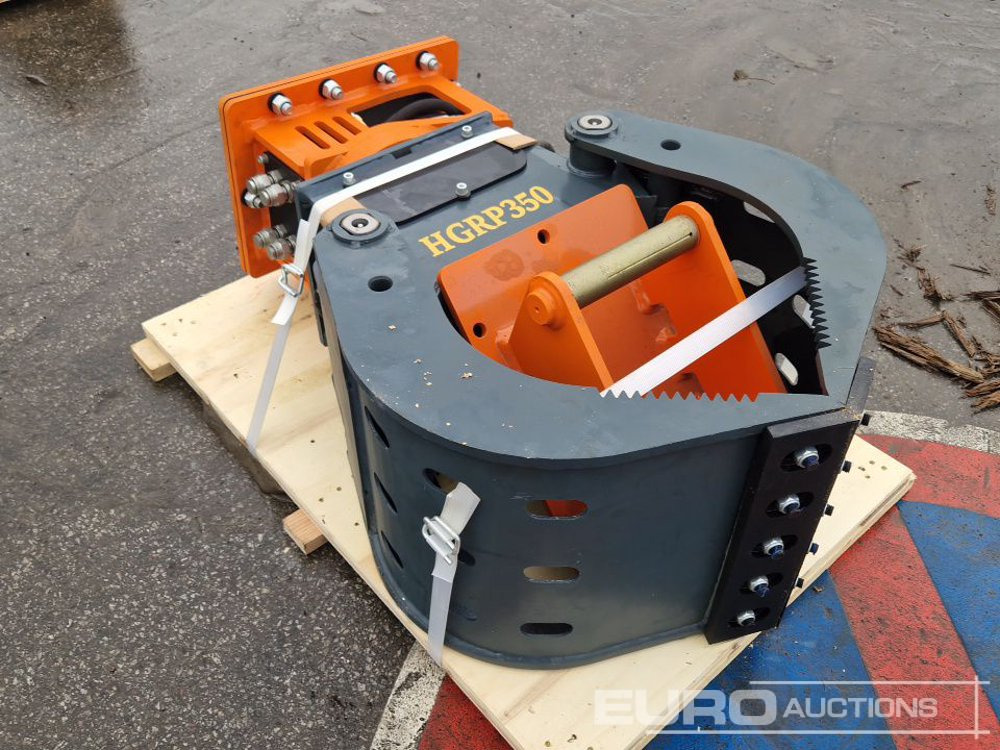 HGRP350 Hydraulic Rotating Grapple, MS01 to suit 2-5 Ton Excavator - Accessoire pour Pelle: photos 4 HGRP350 Hydraulic Rotating Grapple, MS01 to suit 2-5 Ton Excavator - Accessoire pour Pelle: photos 4