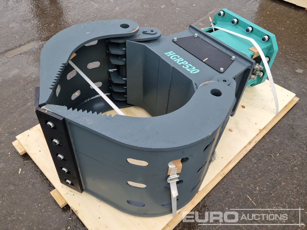 HGRP520 Hydraulic Rotating Grapple to suit 6-9 Ton Excavator - Accessoire pour Pelle: photos 1 HGRP520 Hydraulic Rotating Grapple to suit 6-9 Ton Excavator - Accessoire pour Pelle: photos 1
