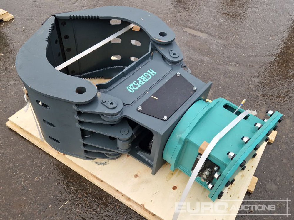 HGRP520 Hydraulic Rotating Grapple to suit 6-9 Ton Excavator - Accessoire pour Pelle: photos 2 HGRP520 Hydraulic Rotating Grapple to suit 6-9 Ton Excavator - Accessoire pour Pelle: photos 2