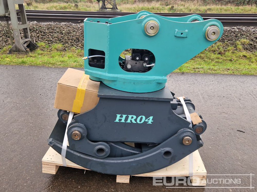 HR04 Hydraulic Rotating Grapple to suit 6-9 Ton Excavator - Accessoire pour Pelle: photos 5 HR04 Hydraulic Rotating Grapple to suit 6-9 Ton Excavator - Accessoire pour Pelle: photos 5