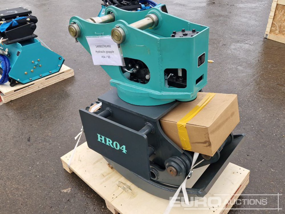 HR04 Hydraulic Rotating Grapple to suit 6-9 Ton Excavator - Accessoire pour Pelle: photos 3 HR04 Hydraulic Rotating Grapple to suit 6-9 Ton Excavator - Accessoire pour Pelle: photos 3