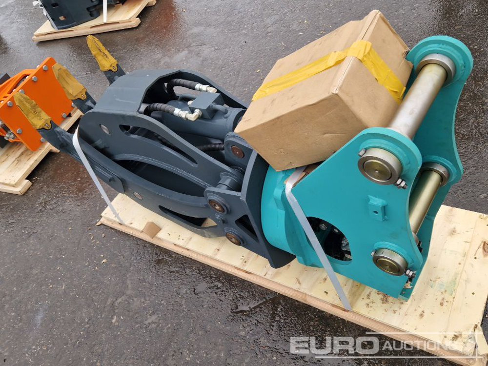 Hydraulic Rotating Log Grapple to suit 6-9 Ton Excavator - Accessoire pour Pelle: photos 2 Hydraulic Rotating Log Grapple to suit 6-9 Ton Excavator - Accessoire pour Pelle: photos 2