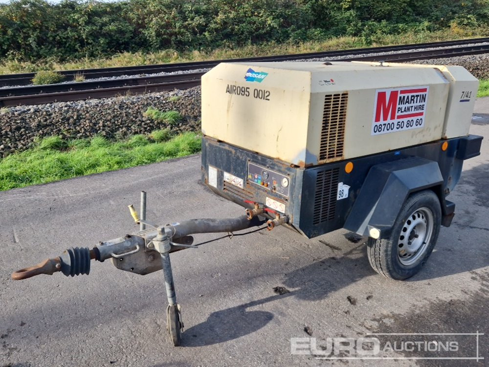 Doosan 7/41 125CFM - Compresseur d'air: photos 1 Doosan 7/41 125CFM - Compresseur d'air: photos 1