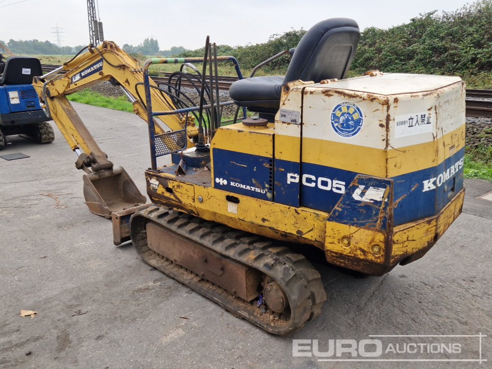 Komatsu PC05-6 - Mini pelle: photos 3 Komatsu PC05-6 - Mini pelle: photos 3