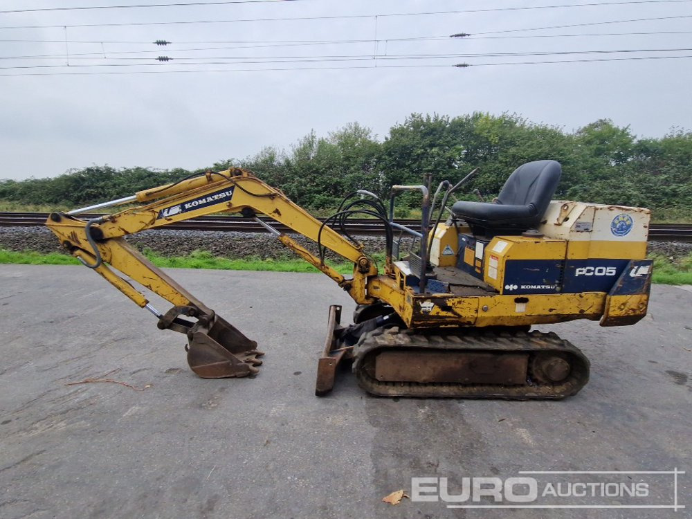Komatsu PC05-6 - Mini pelle: photos 2 Komatsu PC05-6 - Mini pelle: photos 2