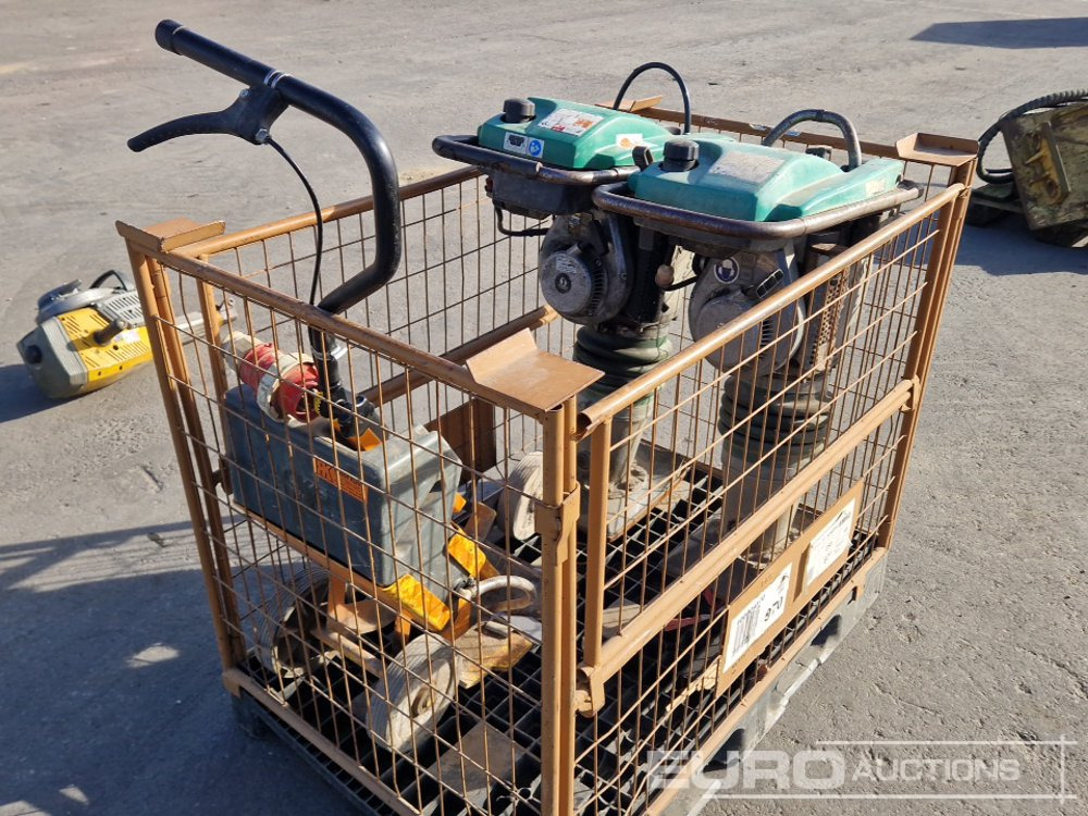 Pallet of Compaction Rammers, Asphalt Saw ( Incomplete) - Matériel de chantier: photos 4 Pallet of Compaction Rammers, Asphalt Saw ( Incomplete) - Matériel de chantier: photos 4