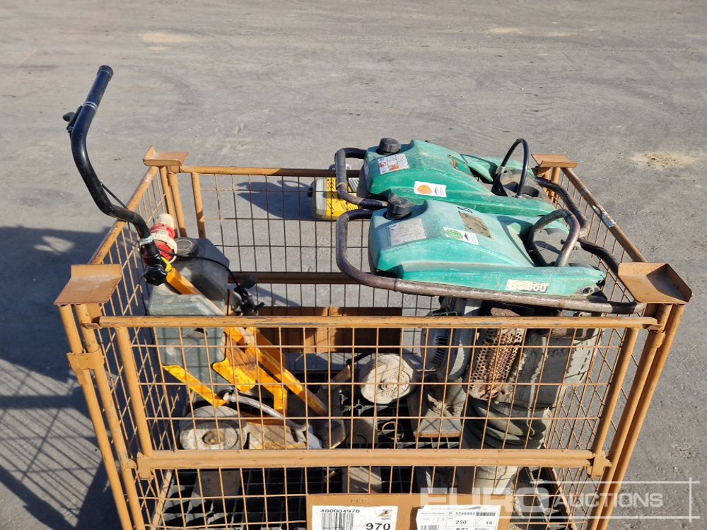 Pallet of Compaction Rammers, Asphalt Saw ( Incomplete) - Matériel de chantier: photos 5 Pallet of Compaction Rammers, Asphalt Saw ( Incomplete) - Matériel de chantier: photos 5