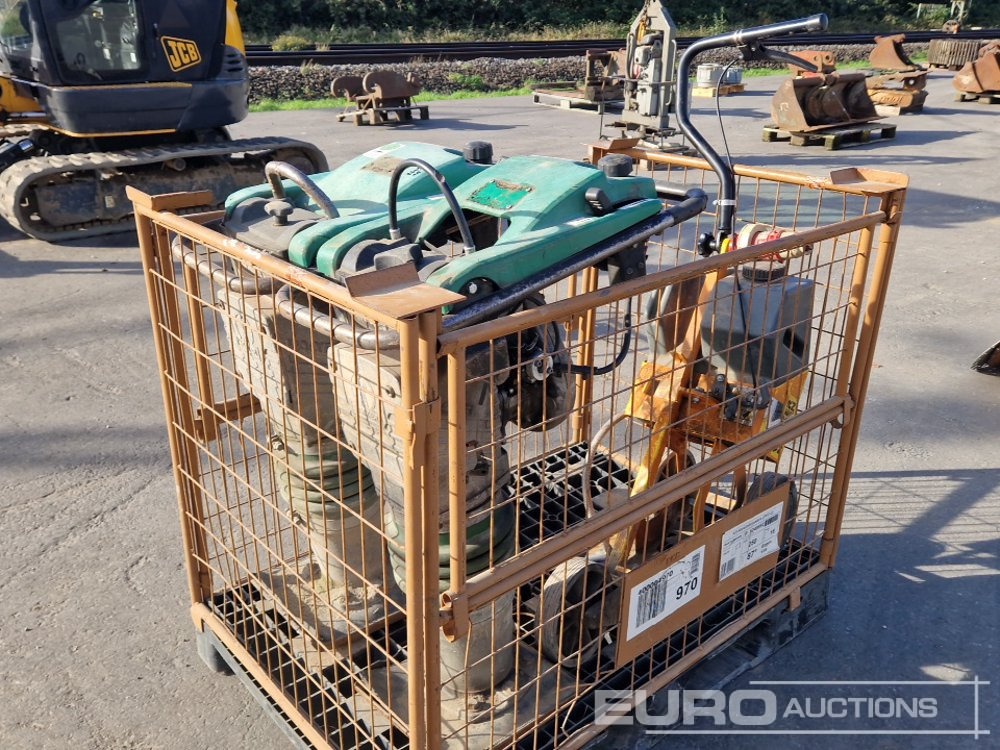 Pallet of Compaction Rammers, Asphalt Saw ( Incomplete) - Matériel de chantier: photos 2 Pallet of Compaction Rammers, Asphalt Saw ( Incomplete) - Matériel de chantier: photos 2