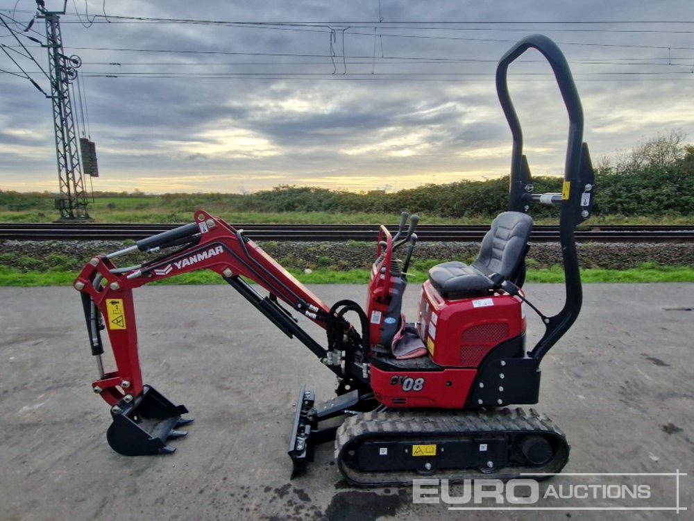 Unused 2024 Yanmar SV08-1C - Mini pelle: photos 3 Unused 2024 Yanmar SV08-1C - Mini pelle: photos 3