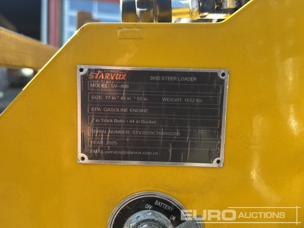 Mini chargeuse Unused 2025 STARVOX SV-480: photos 37