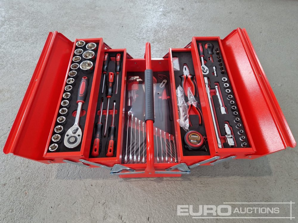 Unused North Tools Tool Box, 85Pcs. Tools - Matériel de chantier: photos 1 Unused North Tools Tool Box, 85Pcs. Tools - Matériel de chantier: photos 1