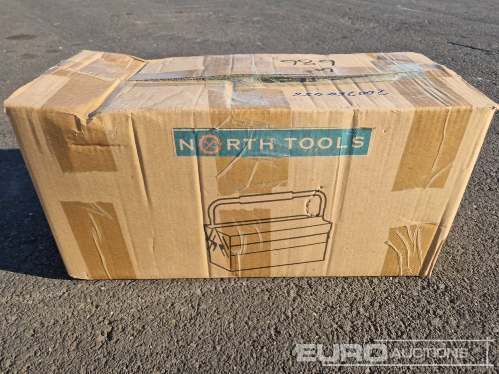 Unused North Tools Tool Box, 85Pcs. Tools - Matériel de chantier: photos 2 Unused North Tools Tool Box, 85Pcs. Tools - Matériel de chantier: photos 2