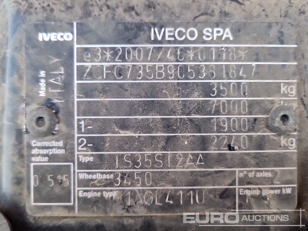 Véhicule utilitaire 2021 Iveco Daily: photos 37