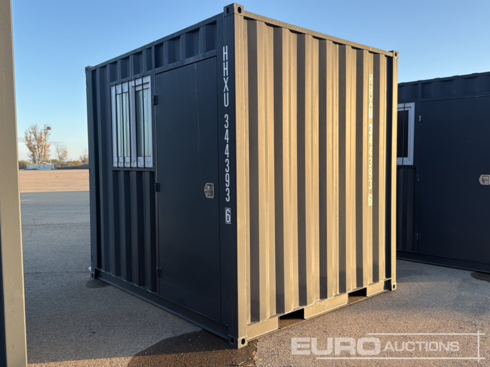 10' Container, One Side Multi-Door, Side Door, Window / Contenedor - Conteneur maritime: photos 3 10' Container, One Side Multi-Door, Side Door, Window / Contenedor - Conteneur maritime: photos 3