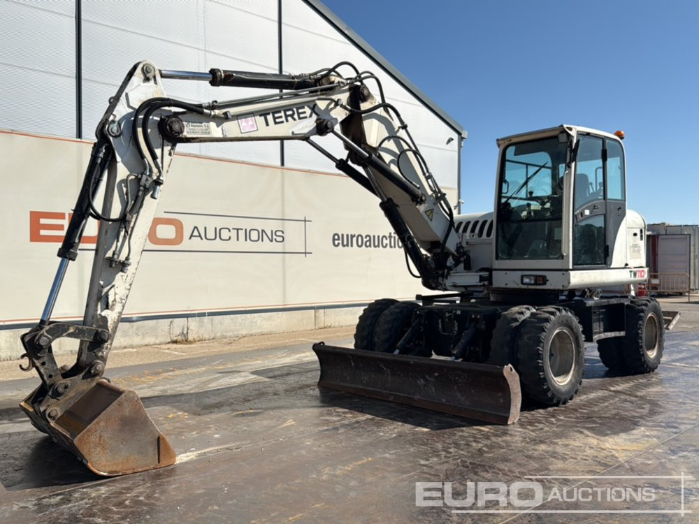 Pelle sur pneus 2008 Terex TW110: photos 11