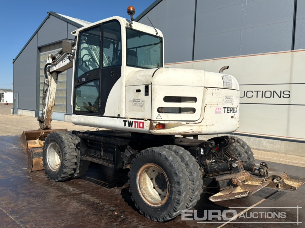 Pelle sur pneus 2008 Terex TW110: photos 13