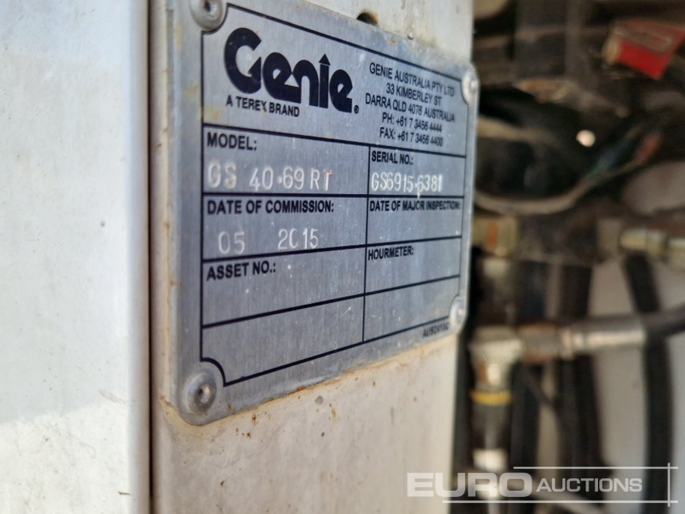 Nacelle 2014 Genie GS4069RT: photos 25