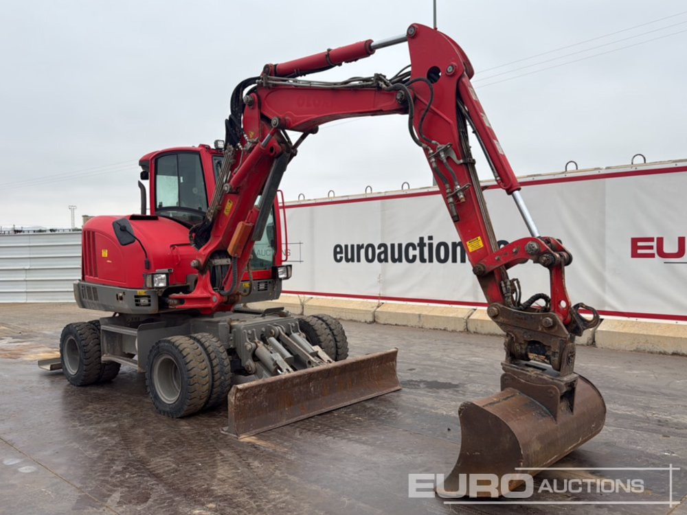 Pelle sur pneus 2018 Wacker Neuson EW65: photos 8