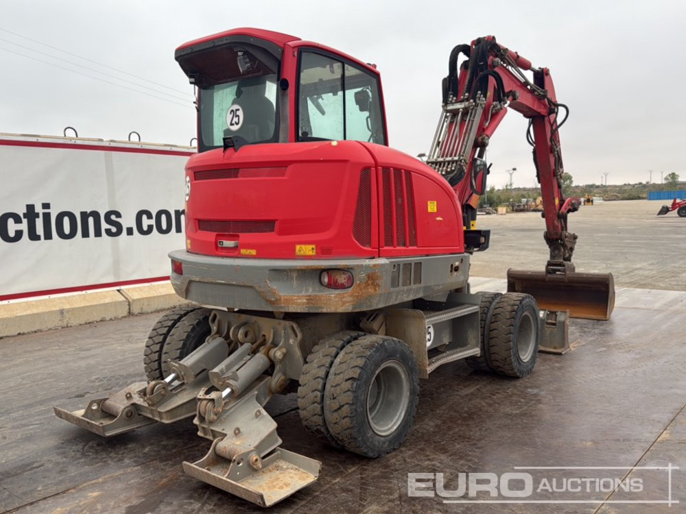 Pelle sur pneus 2018 Wacker Neuson EW65: photos 6