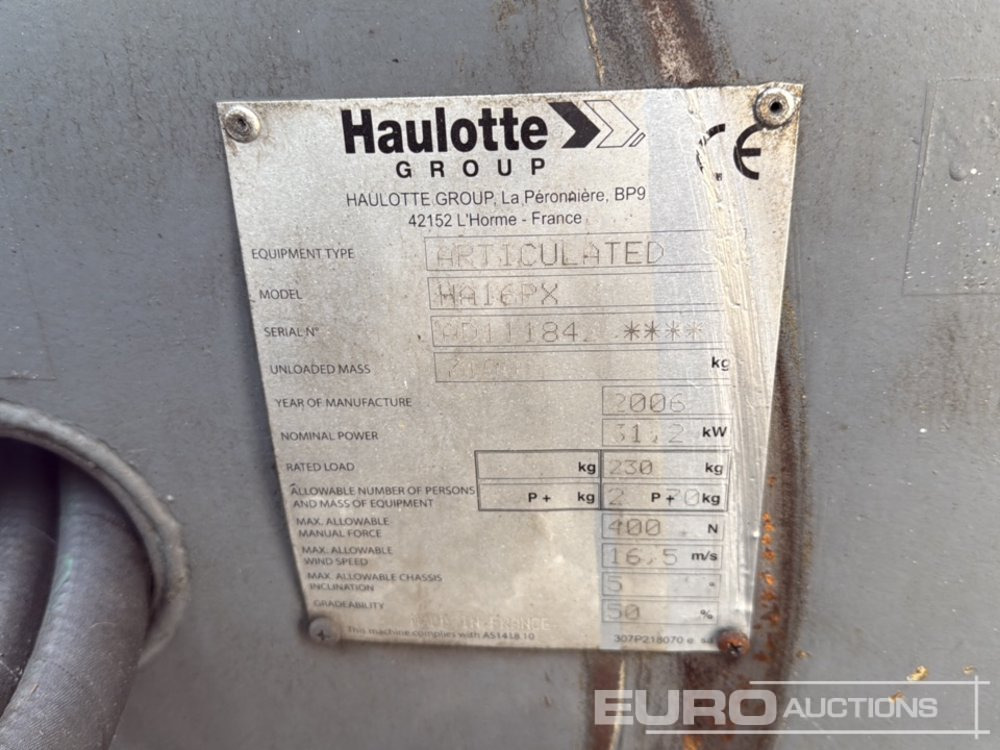 Nacelle Haulotte HA16PX: photos 30