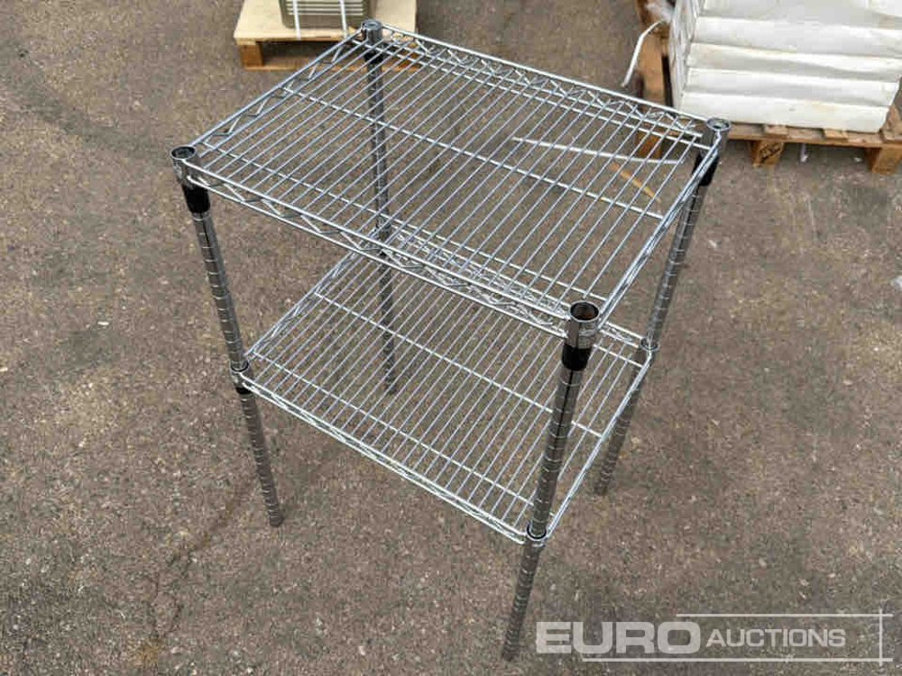 Pallet of Various Metal Shelves (2 of) - Matériel de chantier: photos 4 Pallet of Various Metal Shelves (2 of) - Matériel de chantier: photos 4