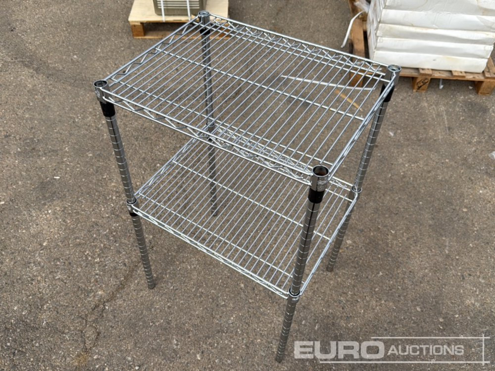 Pallet of Various Metal Shelves (2 of) - Matériel de chantier: photos 4 Pallet of Various Metal Shelves (2 of) - Matériel de chantier: photos 4