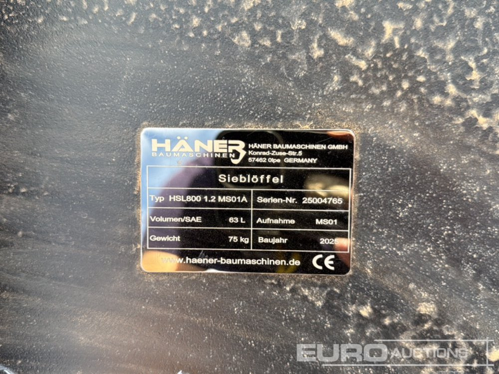 Unused 2025 Häner HSL800 1.2 MS01A - Godet: photos 5 Unused 2025 Häner HSL800 1.2 MS01A - Godet: photos 5