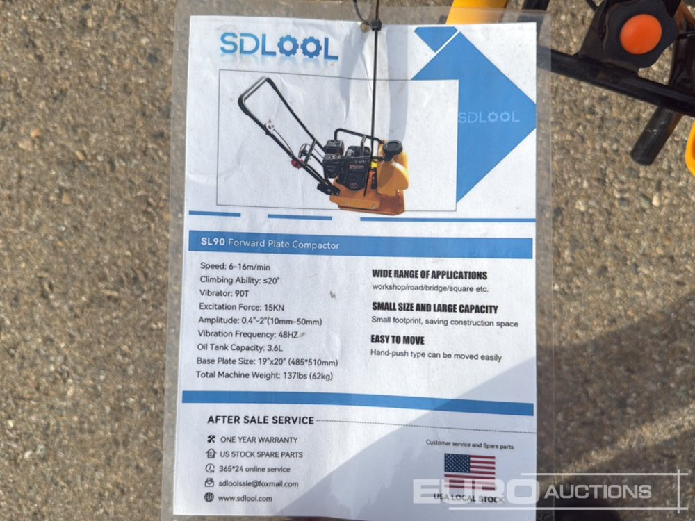 Unused 2025 SDLOOL SL90 - Travaux routiers: photos 5 Unused 2025 SDLOOL SL90 - Travaux routiers: photos 5