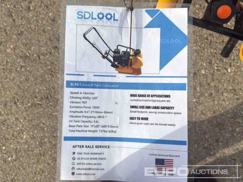 Unused 2025 SDLOOL SL90 - Travaux routiers: photos 5 Unused 2025 SDLOOL SL90 - Travaux routiers: photos 5