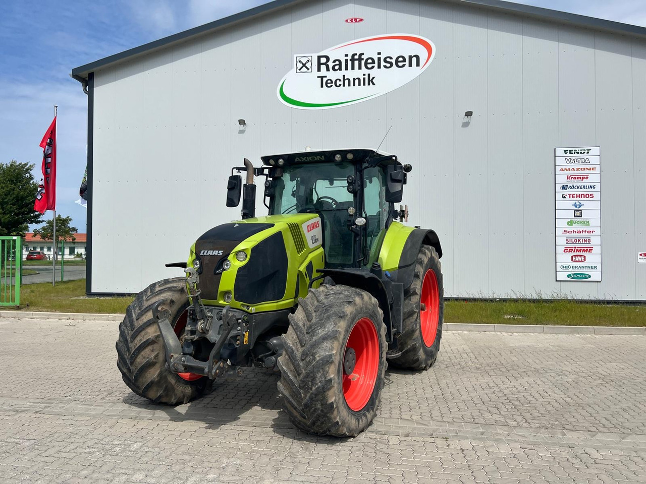Claas Axion 870 CMatic - Tracteur agricole: photos 1 Claas Axion 870 CMatic - Tracteur agricole: photos 1