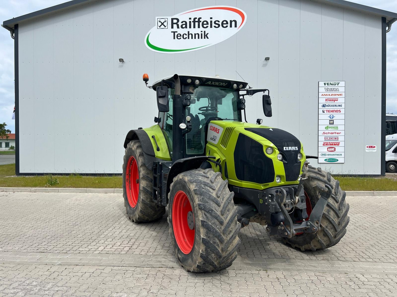 Claas Axion 870 CMatic - Tracteur agricole: photos 1 Claas Axion 870 CMatic - Tracteur agricole: photos 1