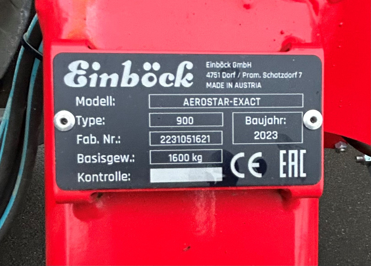 Einböck AEROSTAR EXACT 900 - Herse: photos 2 Einböck AEROSTAR EXACT 900 - Herse: photos 2