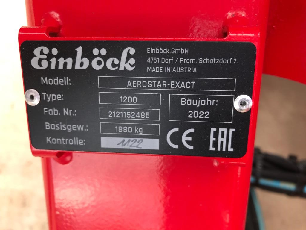 Einböck Aerostar - Exact Striegel 1200 - Herse étrille: photos 2 Einböck Aerostar - Exact Striegel 1200 - Herse étrille: photos 2