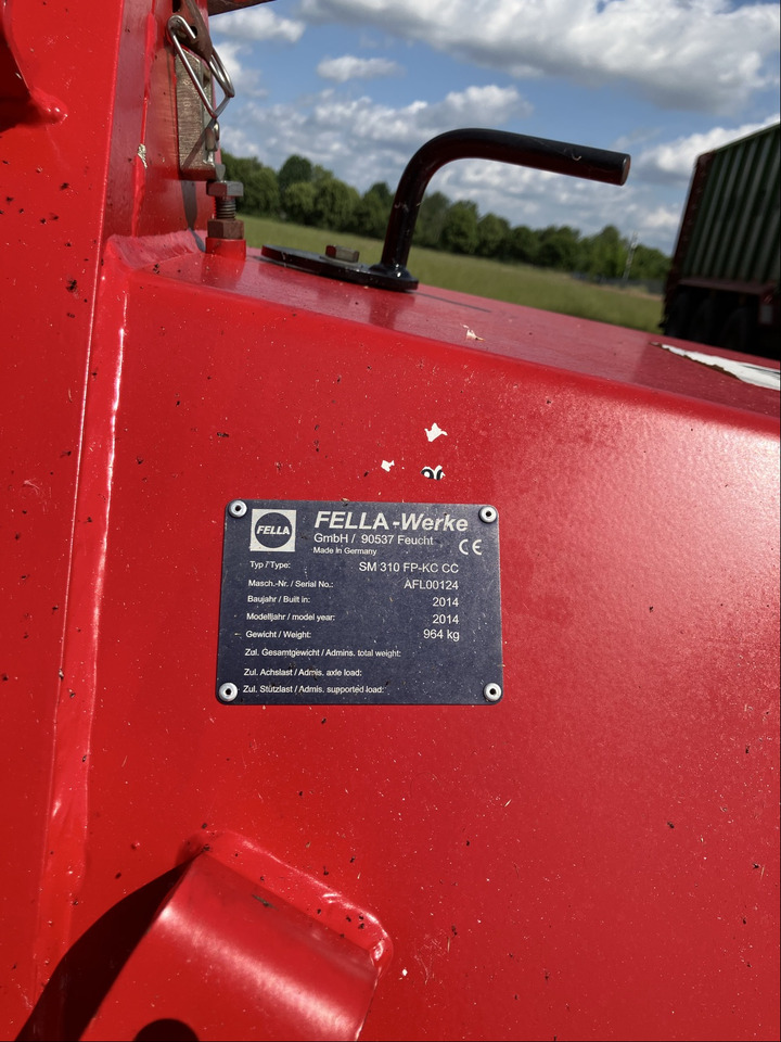 Fella SM 991 TL-KCB - Faucheuse: photos 2 Fella SM 991 TL-KCB - Faucheuse: photos 2