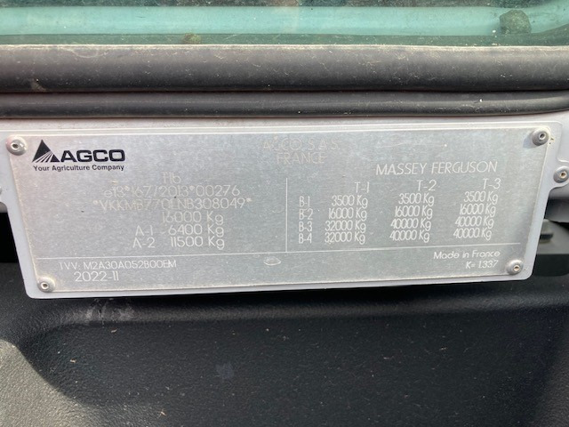 Massey Ferguson 8S.305 Dyna-VT Exclusive - Tracteur agricole: photos 2 Massey Ferguson 8S.305 Dyna-VT Exclusive - Tracteur agricole: photos 2