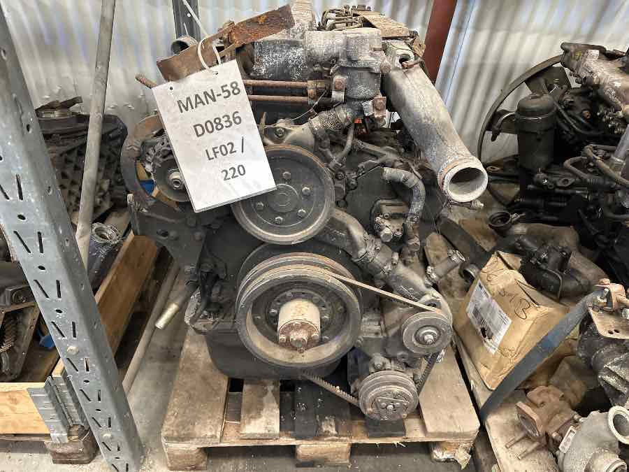 MAN MOTOR D0836 LF02 220 HP EURO 3 - Moteur pour Camion: photos 1 MAN MOTOR D0836 LF02 220 HP EURO 3 - Moteur pour Camion: photos 1