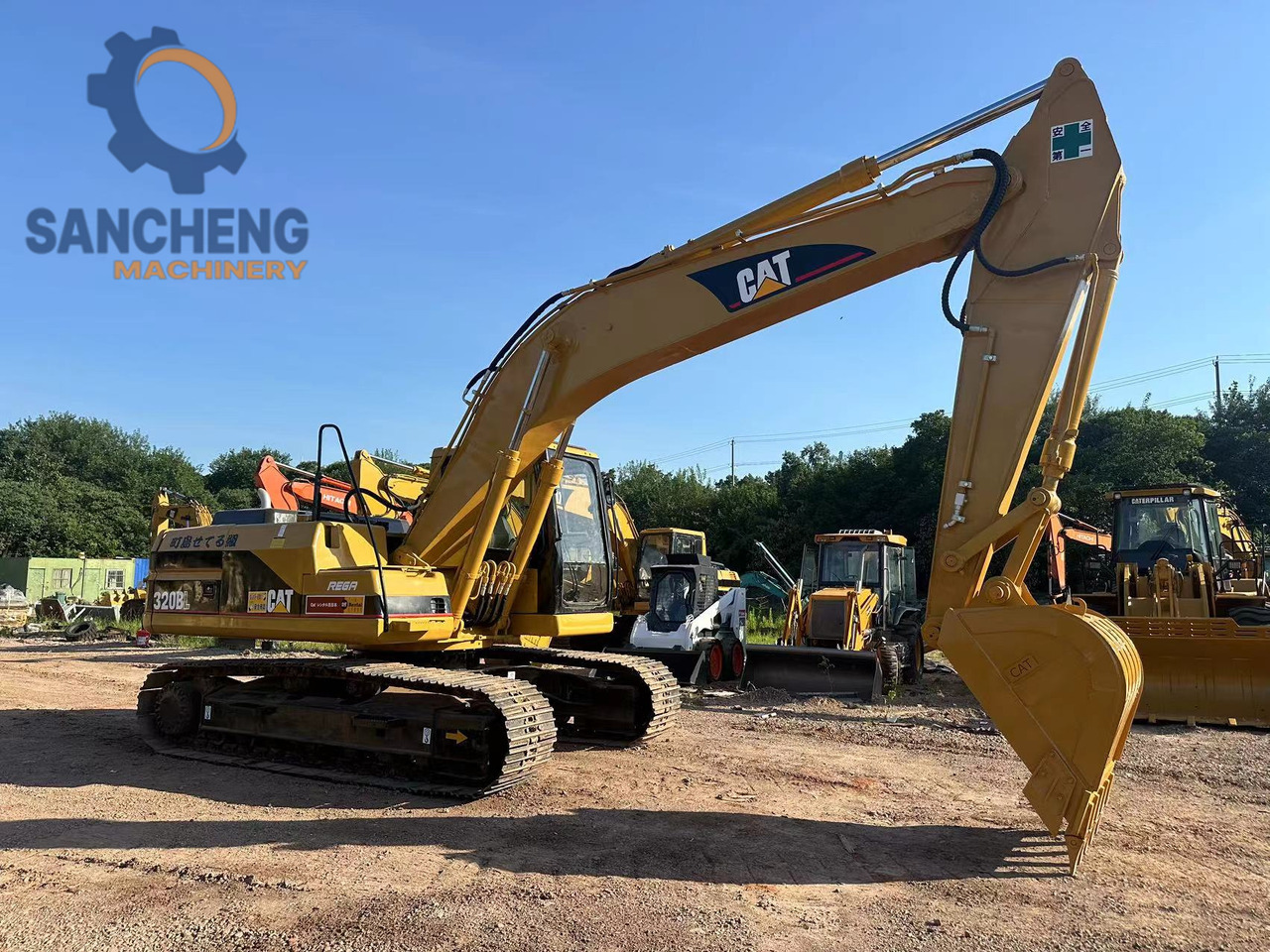 CATERPILLAR 320B - Pelle sur chenille: photos 1 CATERPILLAR 320B - Pelle sur chenille: photos 1