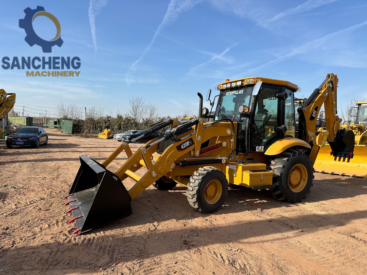Tractopelle neuf CATERPILLAR 420F2: photos 6