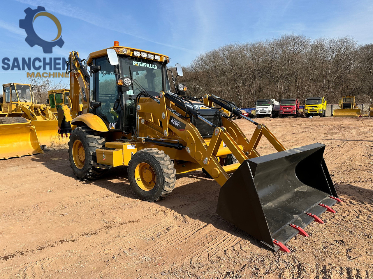 CATERPILLAR 420F2 - Tractopelle: photos 1 CATERPILLAR 420F2 - Tractopelle: photos 1