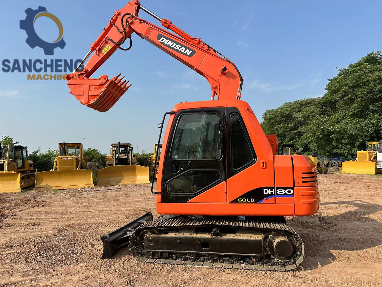 DOOSAN DH80 Mini Excavator - Pelle sur chenille: photos 1 DOOSAN DH80 Mini Excavator - Pelle sur chenille: photos 1